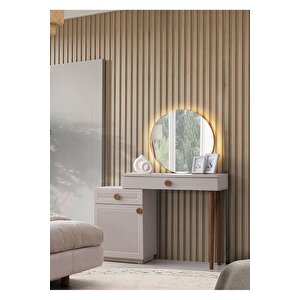 %100 Mdf-aytaşı-bohem Necat Aynalı Şifonyer-makyaj Masası