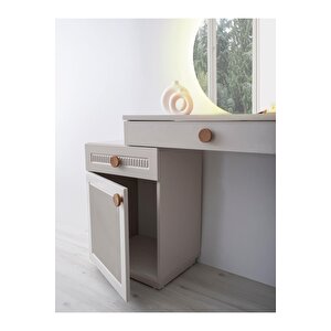 %100 Mdf-aytaşı-bohem Necat Aynalı Şifonyer-makyaj Masası