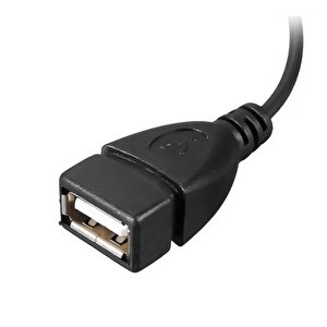 Erkek - Dişi Micro Usb To Usb Otg Kablo 20 Cm