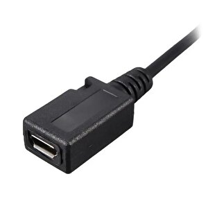 Erkek - Dişi Micro Usb To Usb Otg Kablo 20 Cm