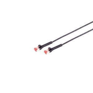 Irenıs Cat6a U/ftp 90° Bükülebilir Kablo 2 Metre Siyah