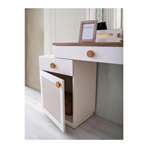 %100 Mdf-aytaşı-bohem Libre Aynalı Şifonyer-makyaj Masası