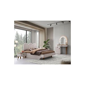 %100 Mdf-aytaşı-bohem Libre Aynalı Şifonyer-makyaj Masası