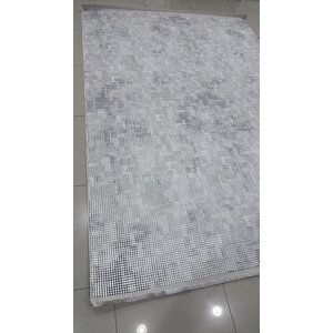 Safyün Halı Kadife Kf467 Gri 200 X 290 200x290 cm
