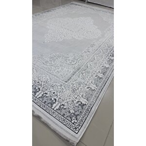 Safyün Halı Kadife Kf505 Gri 200 X 290 200x290 cm