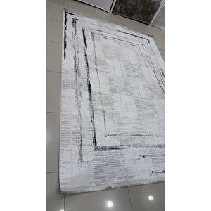 Safyün Halı Kadife Kf423 Gri 200 X 290 200x290 cm