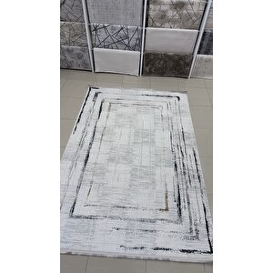 Safyün Halı Kadife Kf423 Gri 200 X 290 200x290 cm