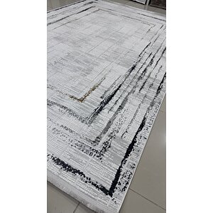 Safyün Halı Kadife Kf423 Gri 200 X 290 200x290 cm
