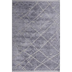 Dekorenti Terrace 8208 Gri Halı 200x290 cm