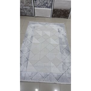 Safyün Halı Kadife Kf464 Gri 200 X 290 200x290 cm