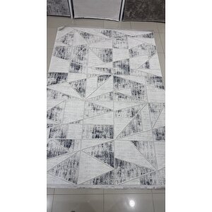 Safyün Halı Kadife Kf456 Gri 200 X 290 200x290 cm