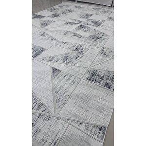 Safyün Halı Kadife Kf456 Gri 200 X 290 200x290 cm