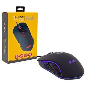 Hl-4729 Kablolu Oyuncu Gaming Mouse