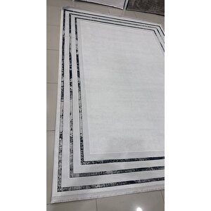 Safyün Halı Kadife Kf452 Gri 200 X 290 200x290 cm