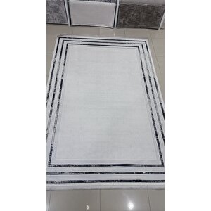 Safyün Halı Kadife Kf452 Gri 200 X 290 200x290 cm