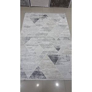 Safyün Halı Kadife Kf446 Gri 200 X 290 200x290 cm