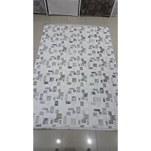 Safyün Halı Kadife Kf462 Gri Mavi 200 X 290 200x290 cm