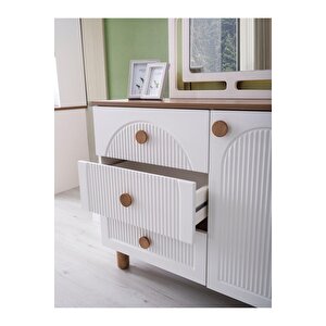 %100 Mdf-aytaşı-bohem Zerda Aynalı Şifonyer-makyaj Masası