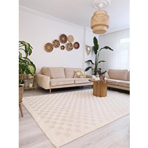 Apex Orion 4211 Krem Makine Halısı 160x230 cm