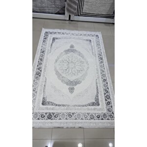 Safyün Halı Kadife Kf504 Gri 200 X 290 200x290 cm