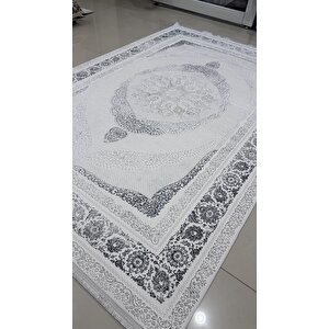 Safyün Halı Kadife Kf504 Gri 200 X 290