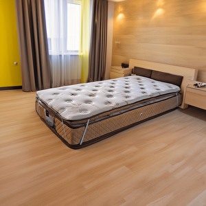 Sert Ortopedik Yatak Pedi, Bamboo Kumaşlı 150x200 cm