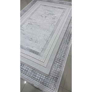 Safyün Halı Kadife Kf463 Gri 200 X 290 200x290 cm