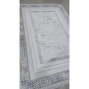 Safyün Halı Kadife Kf463 Gri 200 X 290