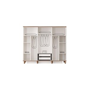 %100 Mdf-aytaşı-bohem Libre Yatak Odası Takımı-bazasız