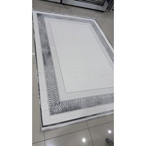 Safyün Halı Kadife Kf418 Gri 200 X 290 200x290 cm