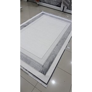 Safyün Halı Kadife Kf418 Gri 200 X 290 200x290 cm