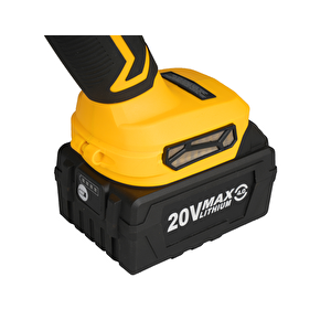 Rtrmax  Rts5050 Akülü Avuç Taşlama Kömürsüz 115mm 8.500rpm 2x4 Ah Akü S-lion