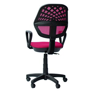 Ofis Koltuğu Büro Ofis Öğrenci Çalışma Koltuğu Sekreter Koltuğu Pembe Koltuk