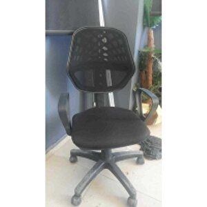 Fileli Sekreter Sandalyesi Büro Koltuğu Çalışma Koltuğu