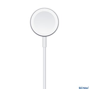 Schitec Apple Watch Ile Uyumlu Kablosuz Şarj Aleti Beyaz