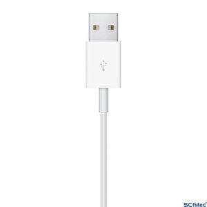 Schitec Apple Watch Ile Uyumlu Kablosuz Şarj Aleti Beyaz