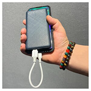 Npo Utc02 60w 20cm Tpe Usb To Type-c Hızlı Şarj Ve Data Kablosu