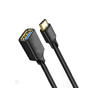 Philips 3a 60w Usba To Type-c 1.2m Hızlı Şarj Ve Data Kablosu Beyaz + Schitec Type-c To Usba 3.0 Otg Dönüştürücü Adaptör