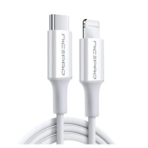 Npo Ctl12 60w 1.2m Tpe Type-c To Lightning Hızlı Şarj Ve Data Kablosu