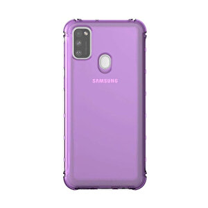 Galaxy M30s Araree Silikon Kılıf - Mor