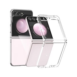 Galaxy Z Flip 5 Dinamik Tasarım Şeffaf Kılıf (samsung Türkiye Garantili)
