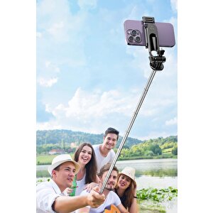 Torima C13 Siyah Çok Amaçlı Taşınabilir Tripod Kumandalı Selfie Çubuğu