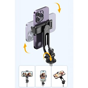 Torima C13 Siyah Çok Amaçlı Taşınabilir Tripod Kumandalı Selfie Çubuğu