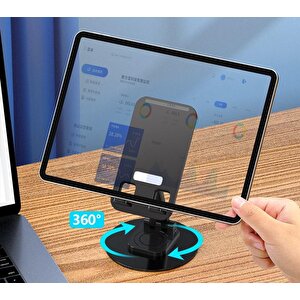 Katlanabilir Telefon Tutucu Stand Yuvarlak Tabanlı Cm-074