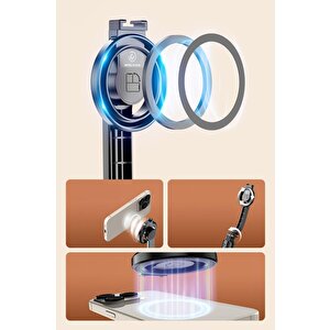 Torima L20 Çok Amaçlı Tripod Kumandalı Selfie Çubuğu Siyah