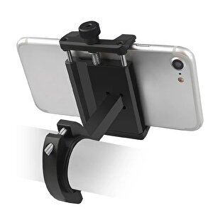 Powerway Mt15 Motosiklet Bisiklet Scooter İçin Dayanıklı Gidon Uyumlu Cnc Alüminyum Telefon Tutucu