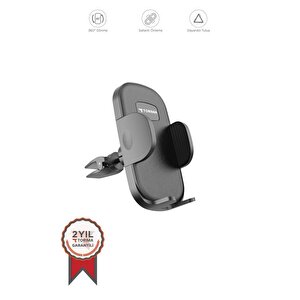 Torima Siyah Jx-046 Car Holder Araç İçi Havalandırma Telefon Tutucu