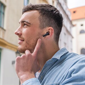 Niceboy Hive Beans Siyah Bluetooth 5.0 Kulaklık