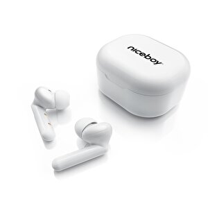 Hive Pins 3 Beyaz Bluetooth 5.1 Suya Dayanıklı Kulaklık