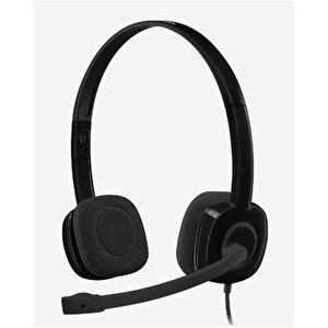 Logitech H151 Stereo Kulaklik Si̇yah 981-000589